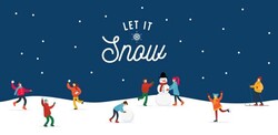 https://www.istockphoto.com/vector/let-it-snow-people-doing-winter-activities-and-having-fun-banner-gm1249841847-364359605